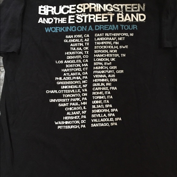 Bruce Springsteen tour tee - Picture 2 of 3